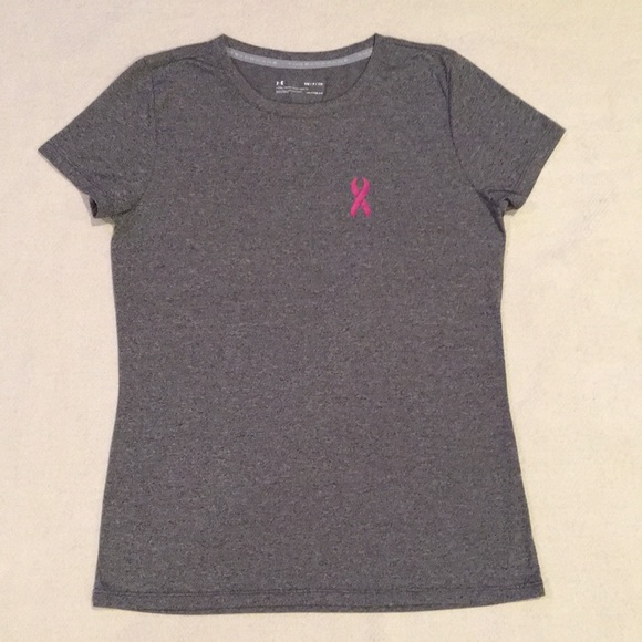 Under Armour Tops 325 Under Armour Euc Breast Cancer Awareness Tee